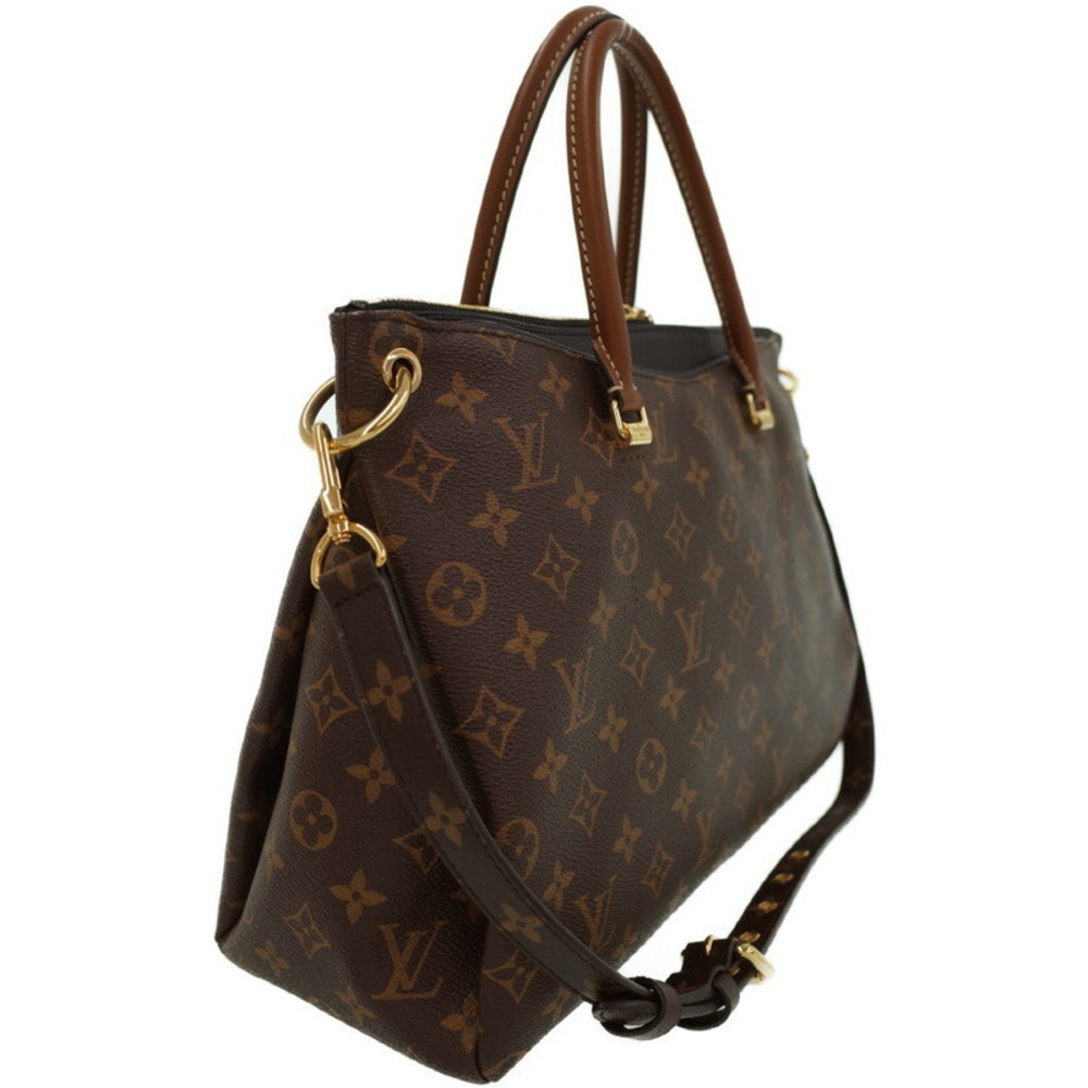 Louis Vuitton Bag Pallas Brown Monogram Leather